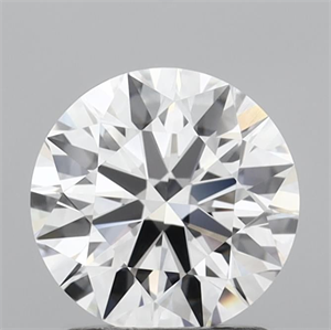 Picture of Lab Grown Diamond 1.50 Carats, Round with Ideal Cut, E Color, VS2 Clarity and Certified by IGI