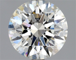 Picture of Natural Diamond 2.03 Carats, Round with Excellent Cut, H Color, VS2 Clarity and Certified by GIA