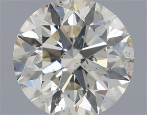 Picture of Natural Diamond 0.81 Carats, Round with Excellent Cut, K Color, SI2 Clarity and Certified by IGI