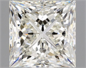 Natural Diamond 1.20 Carats, Princess with  Cut, J Color, VVS2 Clarity and Certified by GIA
