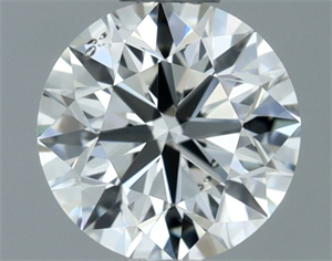 Picture of Natural Diamond 0.50 Carats, Round with Excellent Cut, F Color, SI1 Clarity and Certified by IGI