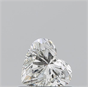 Natural Diamond 0.50 Carats, Heart with  Cut, I Color, VS1 Clarity and Certified by GIA