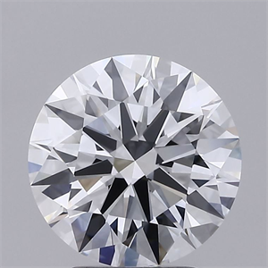 Picture of Lab Grown Diamond 3.03 Carats, Round with Ideal Cut, G Color, VVS2 Clarity and Certified by IGI