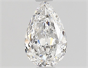 Diamante Natural 0.50 quilates, De pera , Color D, claridad VVS2 y certificado GIA
