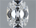 Natural Diamond 0.55 Carats, Cushion with  Cut, E Color, VVS1 Clarity and Certified by GIA