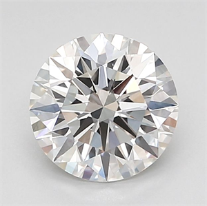 Picture of Lab Grown Diamond 1.55 Carats, Round with Ideal Cut, F Color, VVS2 Clarity and Certified by IGI