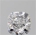 Natural Diamond 1.30 Carats, Cushion with  Cut, D Color, SI1 Clarity and Certified by GIA