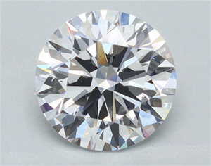 Picture of Lab Grown Diamond 4.06 Carats, Round with Ideal Cut, D Color, VVS2 Clarity and Certified by IGI