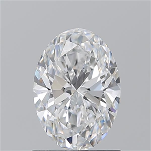 Picture of Natural Diamond 1.07 Carats, Oval with  Cut, D Color, VS1 Clarity and Certified by GIA