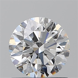 Picture of Natural Diamond 0.71 Carats, Round with Excellent Cut, E Color, VS1 Clarity and Certified by GIA