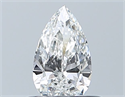 Diamante Natural 0.40 quilates, De pera , Color G, claridad VVS1 y certificado GIA