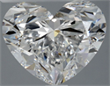 Natural Diamond 2.01 Carats, Heart with  Cut, E Color, VS2 Clarity and Certified by GIA