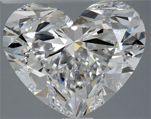 Picture of Natural Diamond 2.01 Carats, Heart with  Cut, E Color, VS2 Clarity and Certified by GIA
