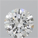 Natural Diamond 1.01 Carats, Round with Excellent Cut, J Color, SI1 Clarity and Certified by GIA