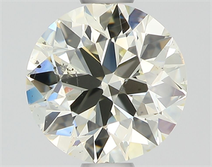 Picture of Natural Diamond 1.00 Carats, Round with Excellent Cut, L Color, SI2 Clarity and Certified by HRD