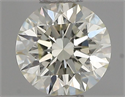 Diamante Natural 0.40 quilates, Redondo , Color J, claridad VVS1 y certificado IGI