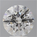 Lab Grown Diamond 4.09 Carats, Round with Ideal Cut, E Color, VVS2 Clarity and Certified by IGI