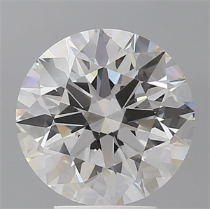 Picture of Lab Grown Diamond 4.09 Carats, Round with Ideal Cut, E Color, VVS2 Clarity and Certified by IGI