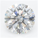 Lab Grown Diamond 3.98 Carats, Round with Excellent Cut, D Color, VVS1 Clarity and Certified by GIA