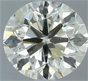 Diamante Natural 0.91 quilates, Redondo , Color K, claridad SI2 y certificado IGI