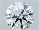 Natural Diamond 1.21 Carats, Round with Excellent Cut, E Color, VVS1 Clarity and Certified by GIA