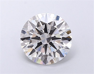 Picture of Lab Grown Diamond 6.29 Carats, Round with Excellent Cut, G Color, VS1 Clarity and Certified by IGI