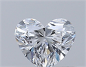Natural Diamond 0.40 Carats, Heart with  Cut, D Color, VS1 Clarity and Certified by GIA
