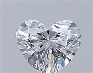 Picture of Natural Diamond 0.40 Carats, Heart with  Cut, D Color, VS1 Clarity and Certified by GIA