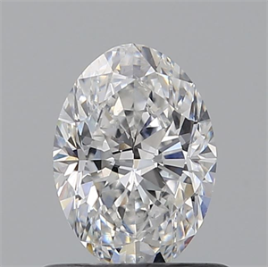 Picture of Natural Diamond 0.60 Carats, Oval with  Cut, E Color, SI1 Clarity and Certified by GIA