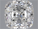Natural Diamond 0.56 Carats, Cushion with  Cut, F Color, VVS1 Clarity and Certified by GIA