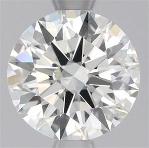Picture of Natural Diamond 1.04 Carats, Round with Excellent Cut, K Color, I1 Clarity and Certified by GIA