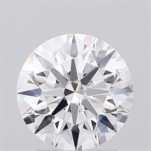 Picture of Lab Grown Diamond 1.56 Carats, Round with Ideal Cut, D Color, VVS1 Clarity and Certified by IGI