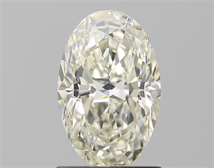 Picture of Natural Diamond 1.27 Carats, Oval with  Cut, K Color, VS2 Clarity and Certified by GIA