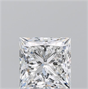 Diamante Natural 1.06 quilates, Princesa , Color F, claridad SI1 y certificado GIA