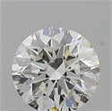 Diamante Natural 0.49 quilates, Redondo , Color H, claridad VS1 y certificado GIA