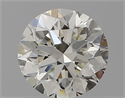 Natural Diamond 0.70 Carats, Round with Very Good Cut, H Color, VVS1 Clarity and Certified by IGI