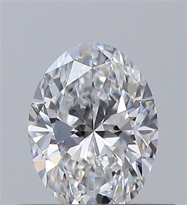 Picture of Natural Diamond 0.40 Carats, Oval with  Cut, D Color, VS1 Clarity and Certified by GIA