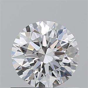 Foto Diamante Natural 0.70 quilates, Redondo , Color E, claridad VS2 y certificado GIA de