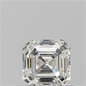 Diamante Natural 0.50 quilates, Asscher , Color H, claridad VS2 y certificado GIA