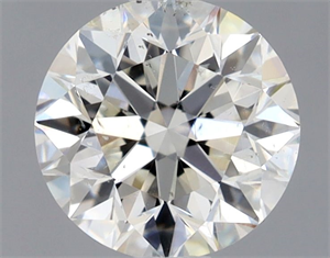 Picture of Natural Diamond 0.70 Carats, Round with Very Good Cut, H Color, SI2 Clarity and Certified by GIA