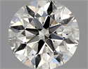 Natural Diamond 0.80 Carats, Round with Excellent Cut, J Color, VS2 Clarity and Certified by GIA