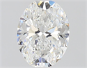 Diamante Natural 0.70 quilates, Ovalado , Color E, claridad VS1 y certificado GIA