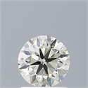 Diamante Natural 1.00 quilates, Redondo , Color J, claridad SI1 y certificado IGI