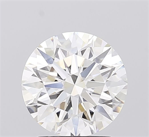 Picture of Lab Grown Diamond 2.06 Carats, Round with Ideal Cut, F Color, VVS2 Clarity and Certified by IGI
