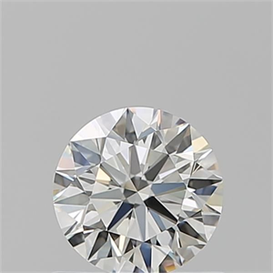 Picture of Natural Diamond 0.70 Carats, Round with Excellent Cut, I Color, VVS1 Clarity and Certified by GIA