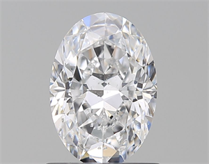 Foto Diamante Natural 1.01 quilates, Ovalado , Color D, claridad SI2 y certificado GIA de