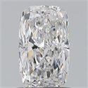 Natural Diamond 0.90 Carats, Cushion with  Cut, E Color, SI2 Clarity and Certified by GIA