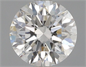 Diamante Natural 0.61 quilates, Redondo , Color E, claridad VVS2 y certificado GIA