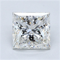 Diamante Natural 1.50 quilates, Princesa , Color H, claridad VS1 y certificado GIA