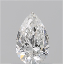 Diamante Natural 0.50 quilates, De pera , Color G, claridad VS2 y certificado GIA